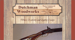 Desktop Screenshot of dutchmanwoodworks.com